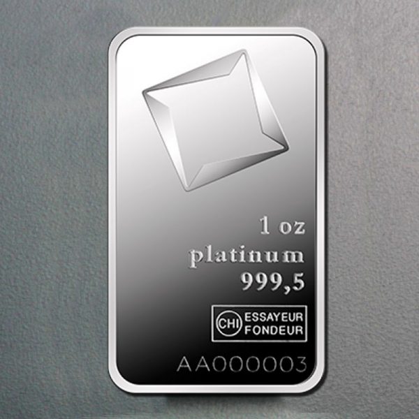 Platinbarren 1oz Valcambi